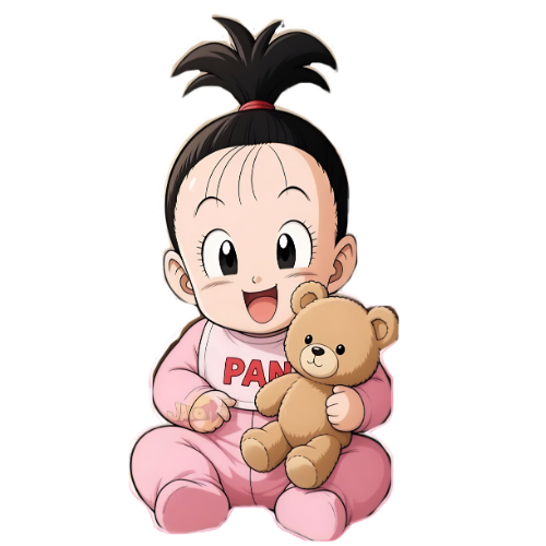 Primera niña del equipo niñas versión Dragon Ball