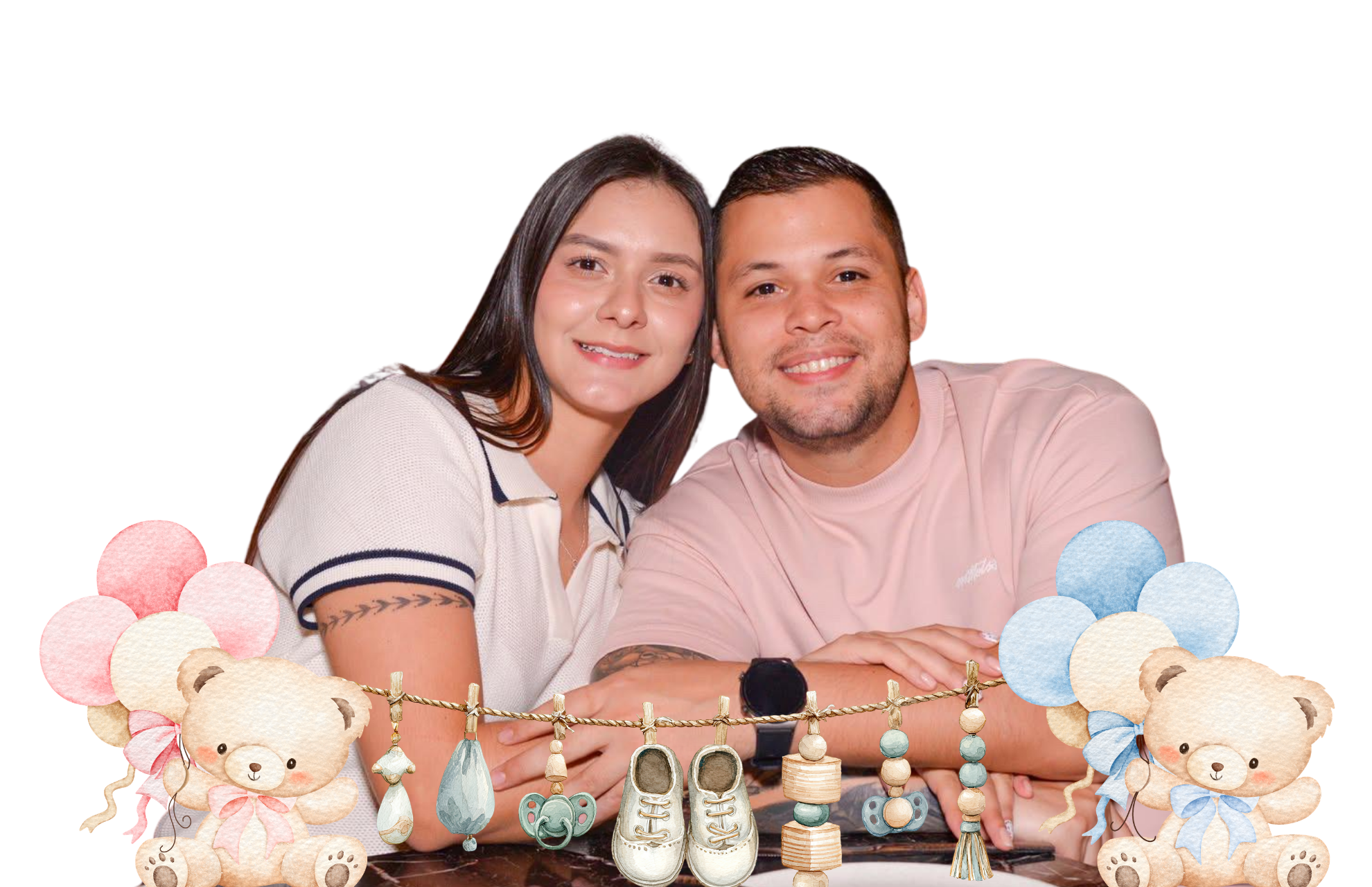 Los papás de los bebés